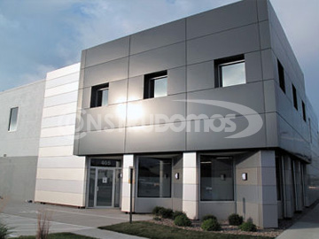 fachada de alucobond